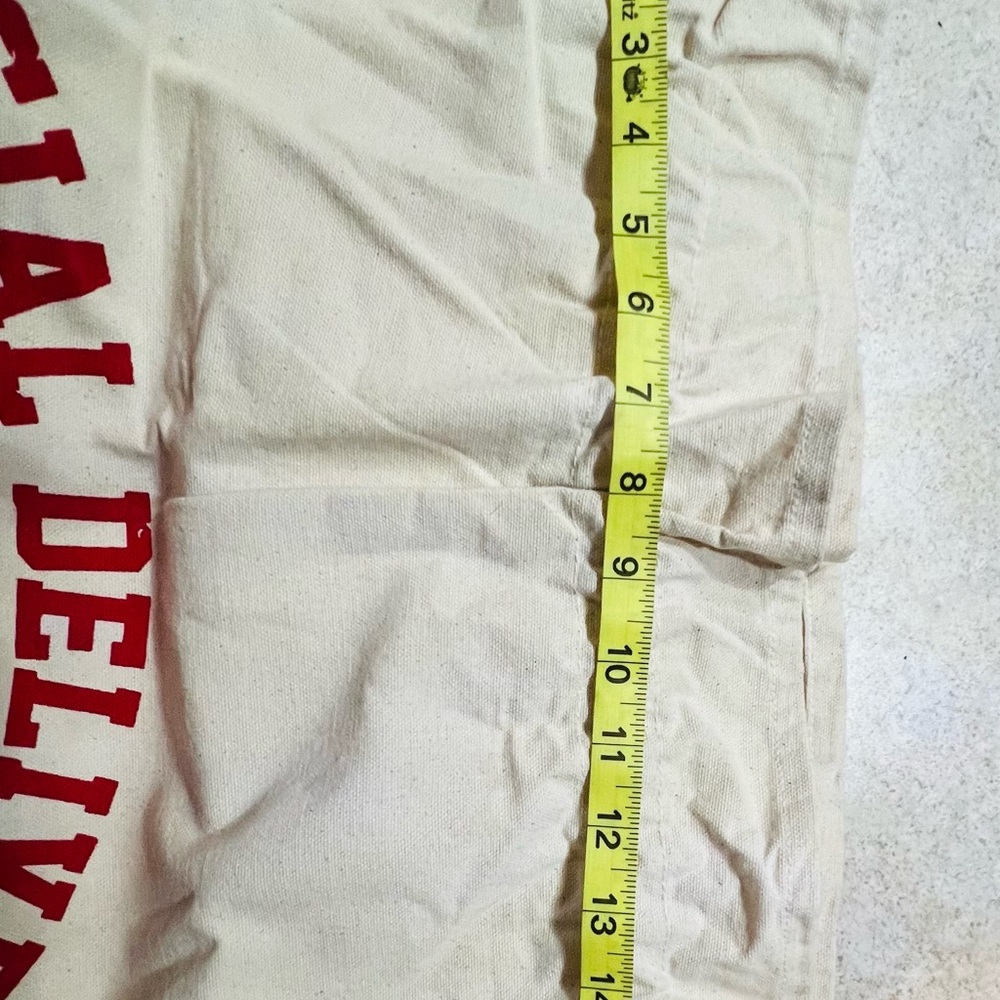 🎄CHRISTMAS🎄Special Delivery North Pole Santa Sack Linen XL Sack - Picture 5 of 5